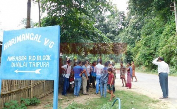 VC office kept under locks and key for almost 24 hours at Ambassa: Transfer of a GRS irked the local people VC office kept under locks and key for almost 24 hours at Ambassa: Transfer of a GRS irked the local people